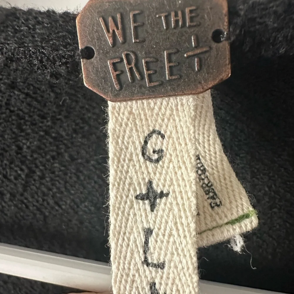 We The Free - Free People Black Sweater